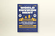 World of Environment Day Flyer, a Flyer Template by Tokosatsu (Thumbnail 2 of 3)