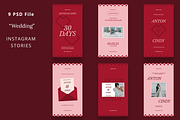 Elegant Wedding Invitation Instagram, a Social Media Template by Attype (Thumbnail 2 of 4)