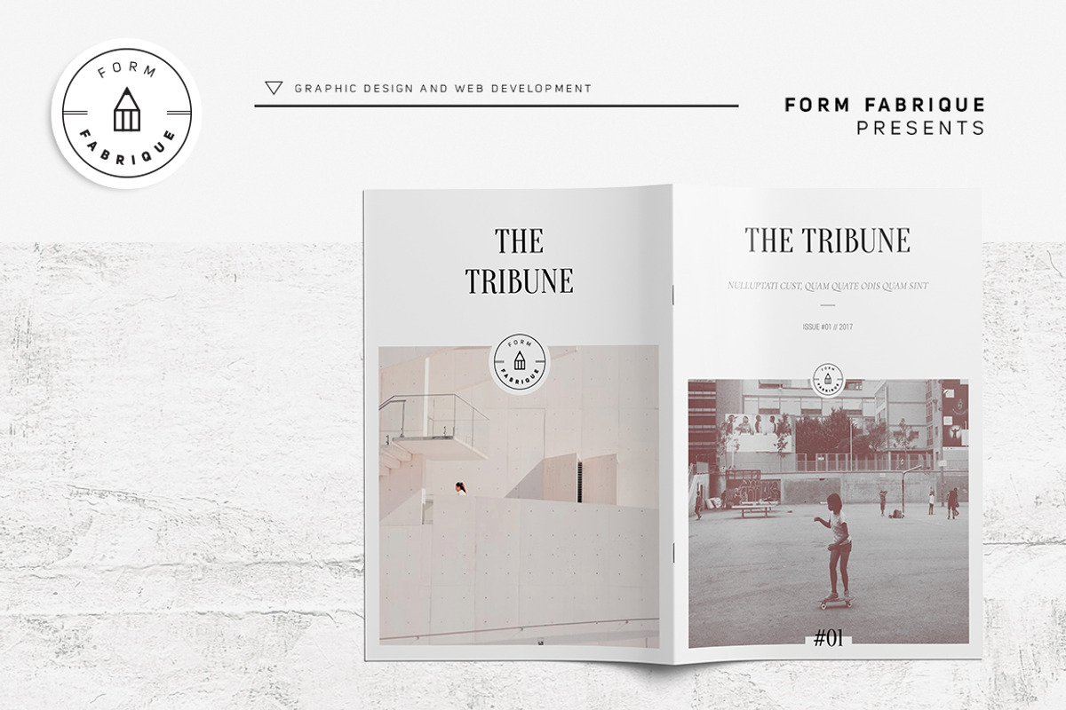 Tribune Magazine, a Magazine Template by Form Fabrique (Photo 20 of 20)