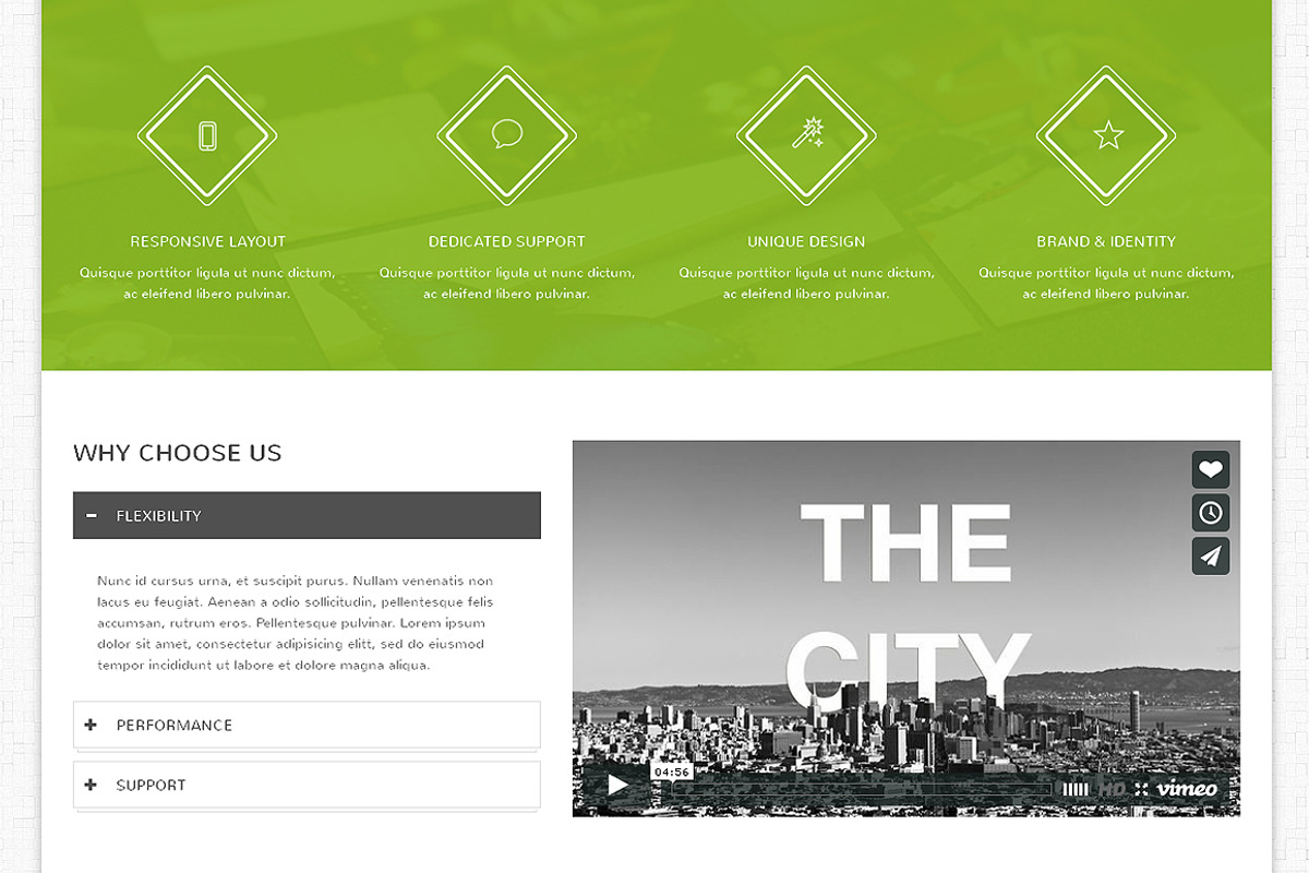 Omen Bootstrap Responsive Theme, a Bootstrap Template by IceTemplates (Photo 3 of 4)