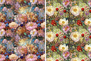 Patterns stained glass flowers, a Pattern Graphic by Bubert Art (Thumbnail 7 of 7)