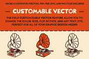 Musical Instrument Illustrations, an Object Graphic by Otto.std (Thumbnail 3 of 7)