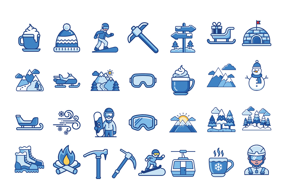Winter Sports & Snow Adventure Set
