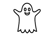 Ghost Line Icon, an Icon by Pexelpy (Thumbnail 1 of 2)