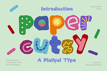 Paper Cutsy - A Papercut Type