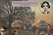 SURREAL 50S CLIPART PACK, a Person Illustration by Daring Digies (Thumbnail 9 of 10)