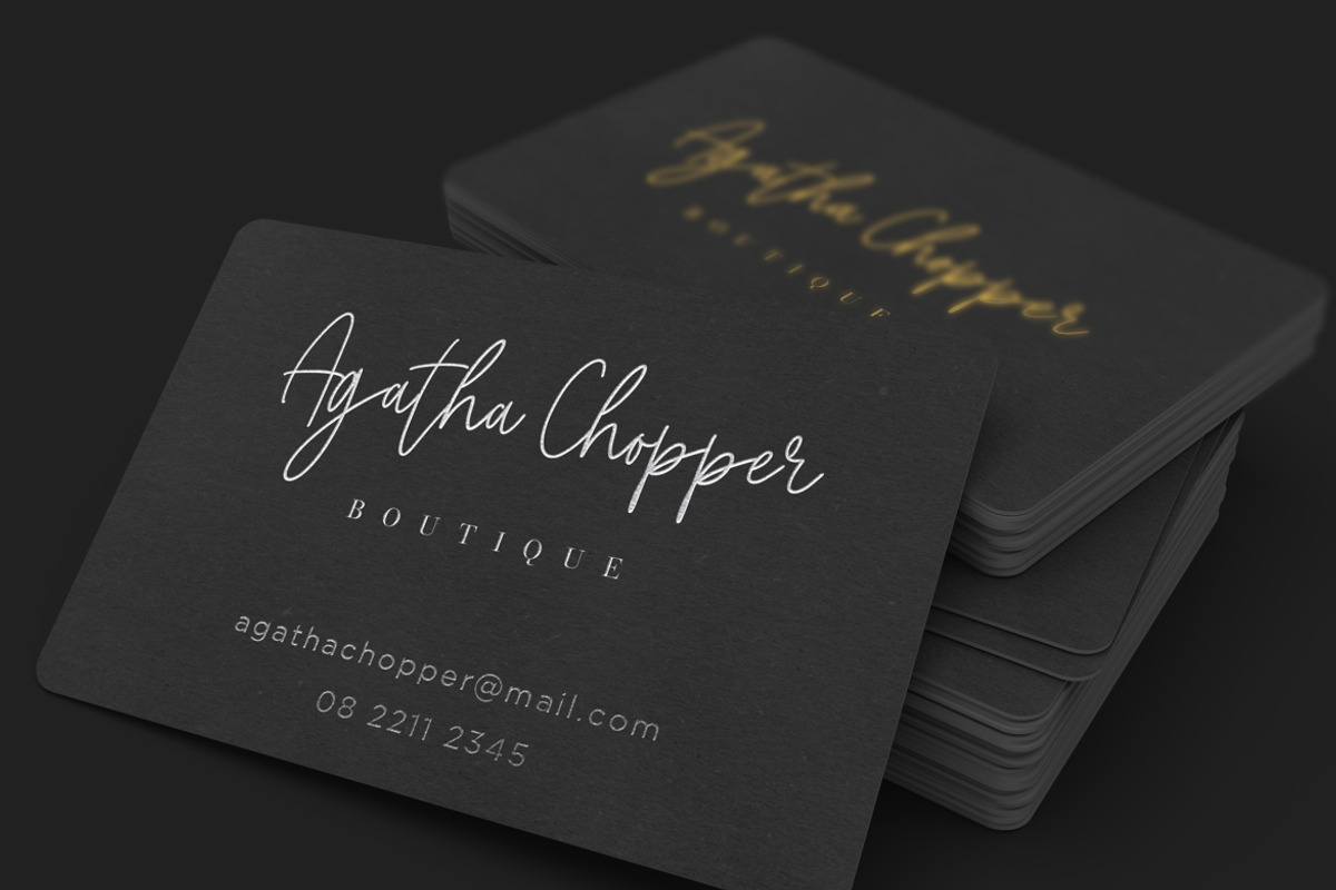 Baquette Monoline Business Font preview 2