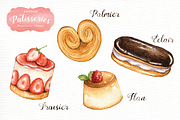 French Patisseries Hand Painted, an Illustration by everysunsun (Thumbnail 2 of 4)