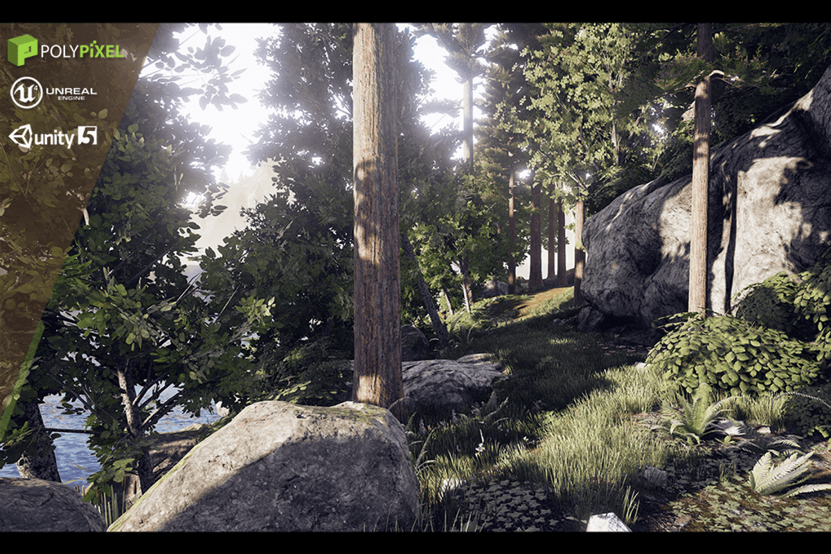 LakeSide Cabin, an Environmental 3D Model by PolyPixel (Photo 6 of 7)