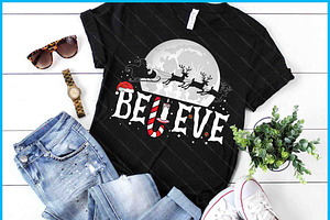 Christmas Santa Claus Faith SVG PNG, a Graphic by Creativeusart
