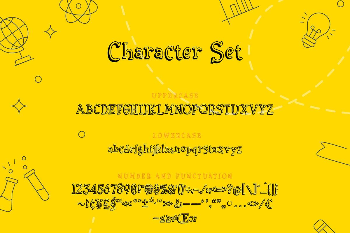 Bookworm Kid Display Font preview 4
