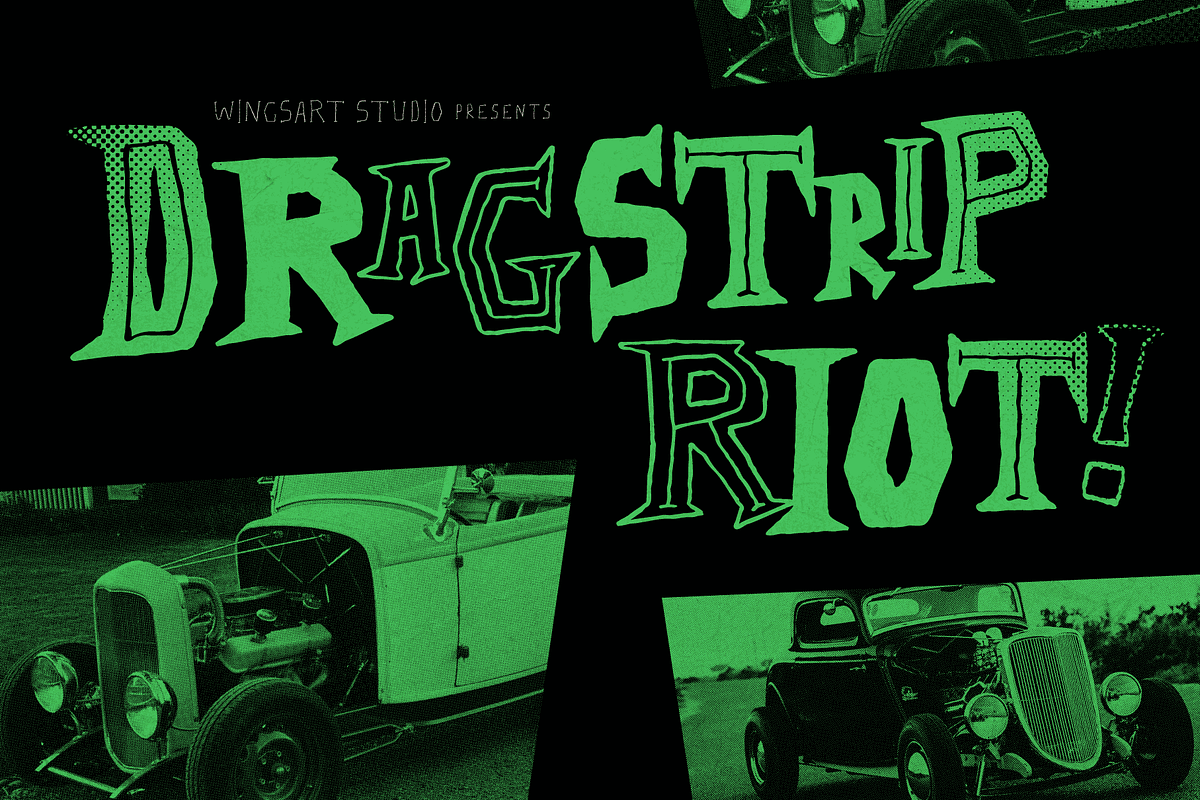 Surfnik - A Hand-Made Surf Font, a Serif Font by Wingsart Studio (Photo 7 of 15)