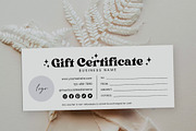 Gift Certificate Canva Template, a Business Card Template by Summit Avenue (Thumbnail 3 of 7)