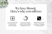 Showit FAQ Section Template Add On, a Landing Page Template by Sugar Studios (Thumbnail 7 of 7)
