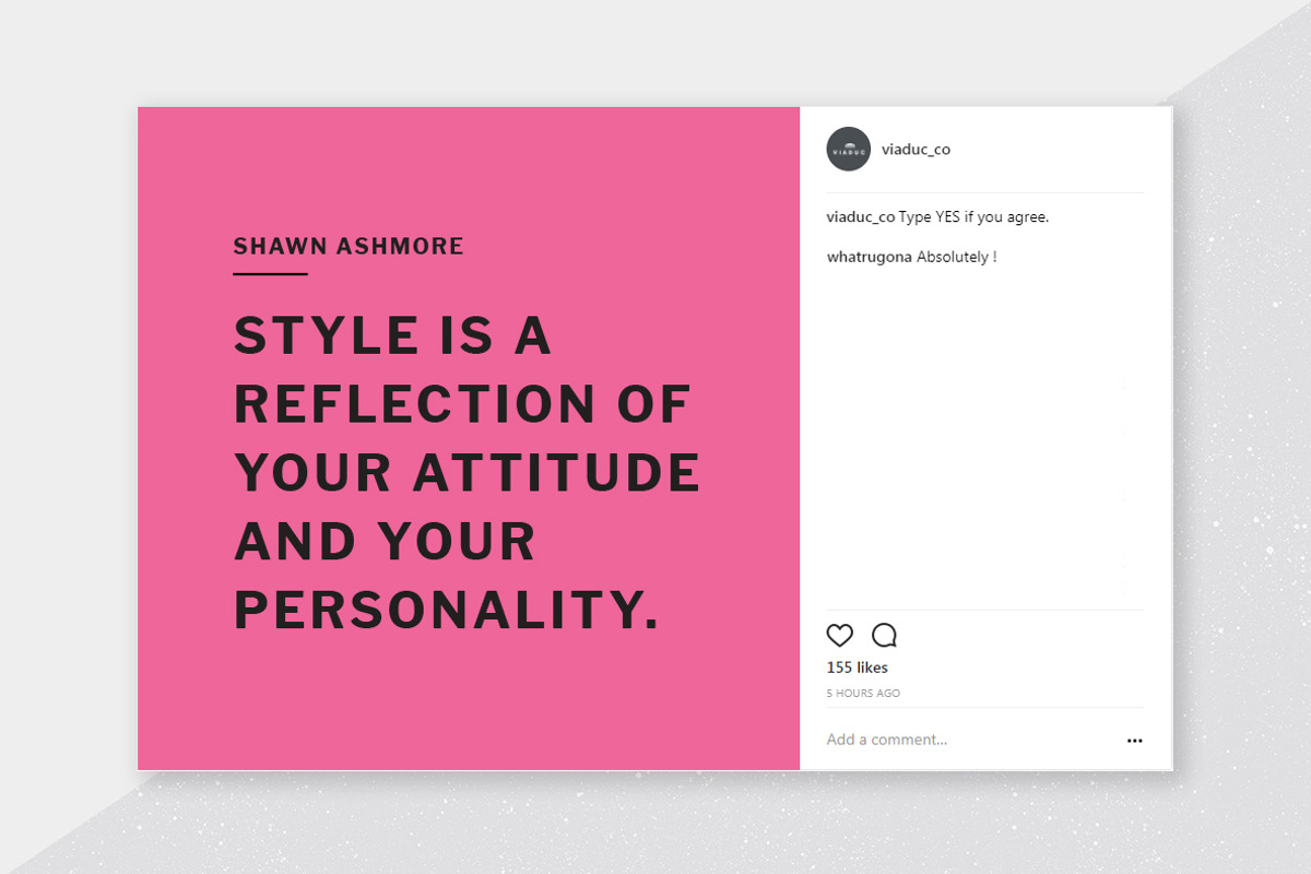 Color Quotes Social Media Kit, a Social Media Template by Viaduc (Photo 5 of 5)