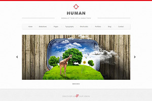 Human - Responsive HTML5 Theme