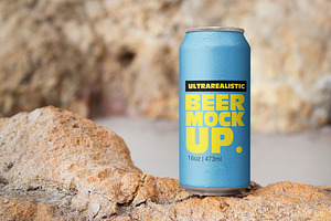 16oz Can on the Stone