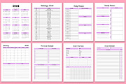 2026 Event & Celebration Organizer, a Stationery Template by Shumaya (Thumbnail 2 of 4)