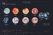 HYBRID - psychedelic watercolor set, an Illustration by Kaleriia (Thumbnail 6 of 14)