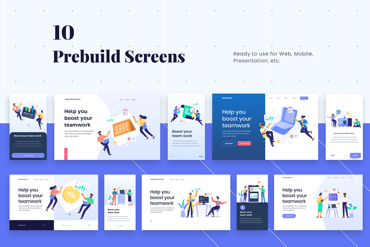 Jumeneng - Business Scenes Creator, a Templates & Theme by Graphicdunk (Photo 5 of 6)