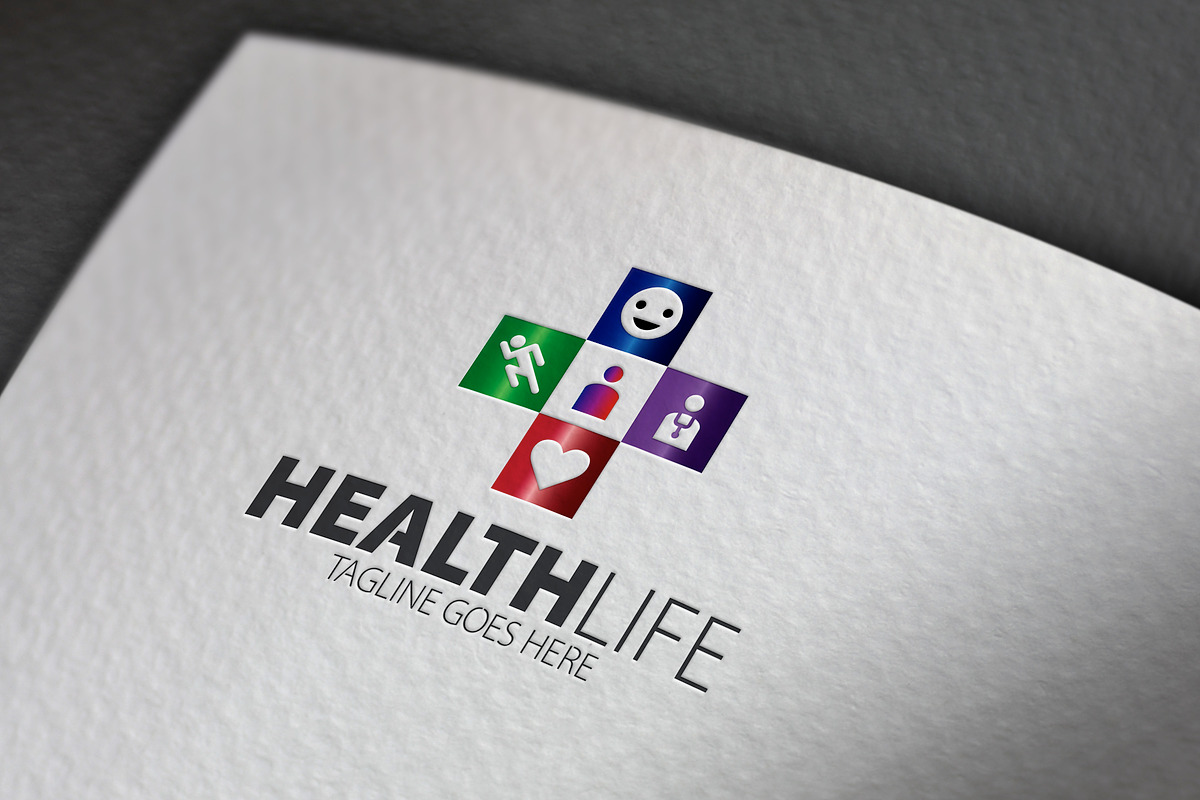 Health, a Branding & Logo Template by essegraphic