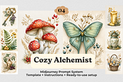 Midjourney Celestial Summer Edition, a Decorative Illustration by Print Haven Mochi Vintage (Thumbnail 5 of 6)