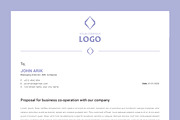 Minimal Letterhead, a Stationery Template by ARP Creation (Thumbnail 4 of 5)