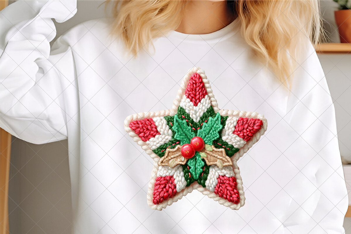 Christmas Latch Hook Crochet Yarn, an Illustration by SinaCreation (Photo 4 of 7)