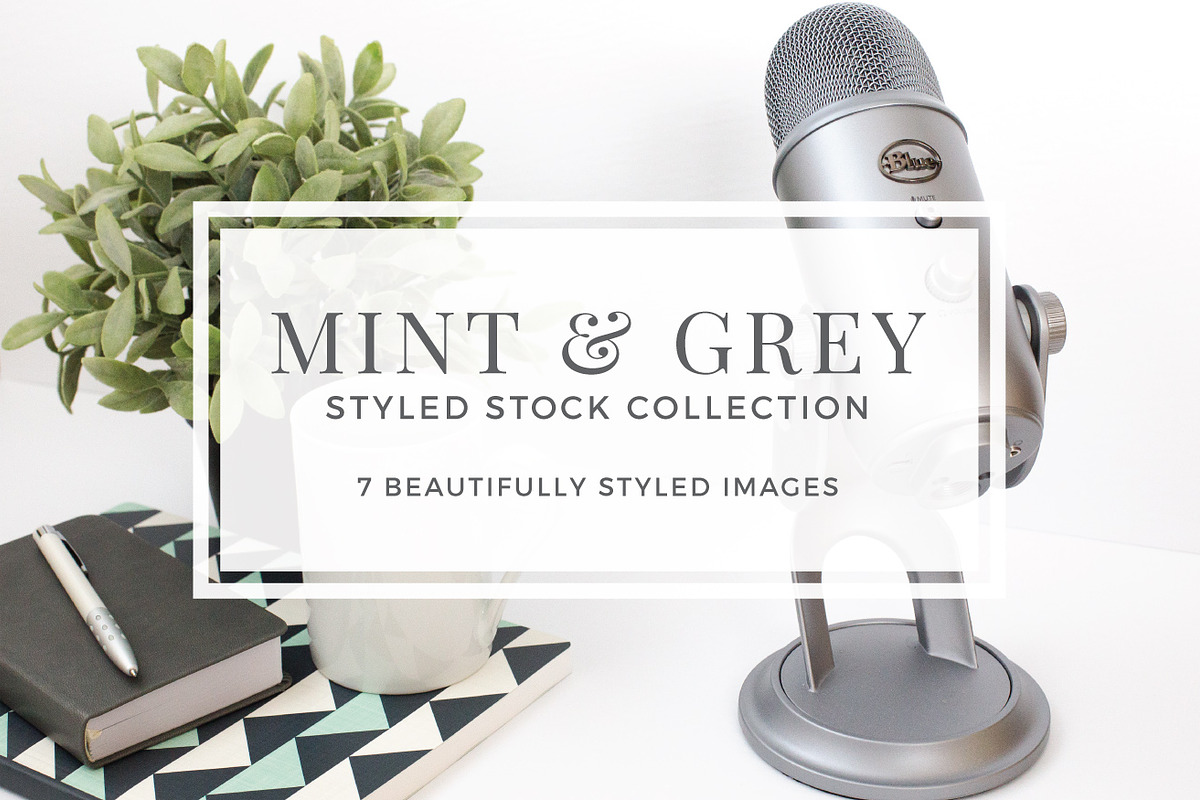 Mint and Grey Styled Stock Photos, a Business Photo by Pixels & Design (Photo 1 of 8)