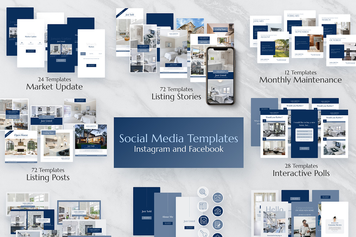 Marketing Kit for Real Estate Canva, a Social Media Template by Modo Design Studio (Photo 3 of 9)