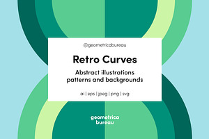 Retro Curves, an Outline Icon by Geometrica Bureau