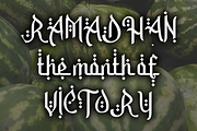 Majidi Mirage - Arabic Font, a Font by PutraCetol Studio (Thumbnail 4 of 11)