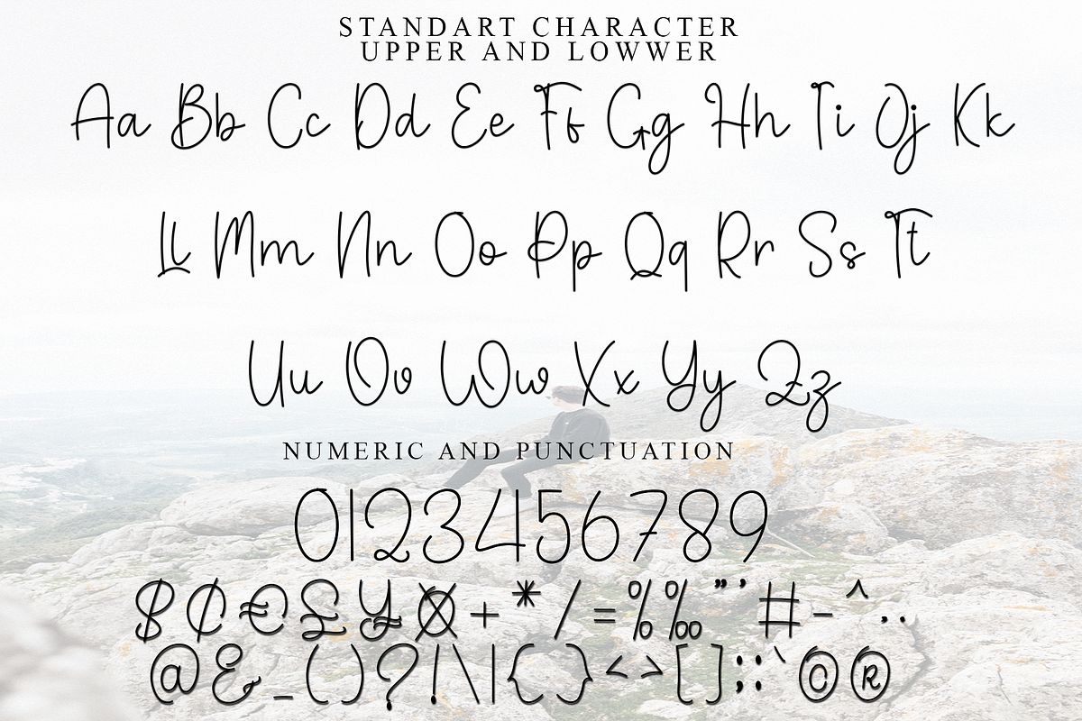 Stay Monday, a Handwritten Font by FreshTypeINK (Photo 7 of 7)