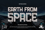 Cosmogen - Space Futuristic Font, a Font by Typefactoryco (Thumbnail 6 of 8)