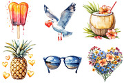 Love Summer Sublimation Bundle, an Illustration by SinaCreation (Thumbnail 4 of 5)