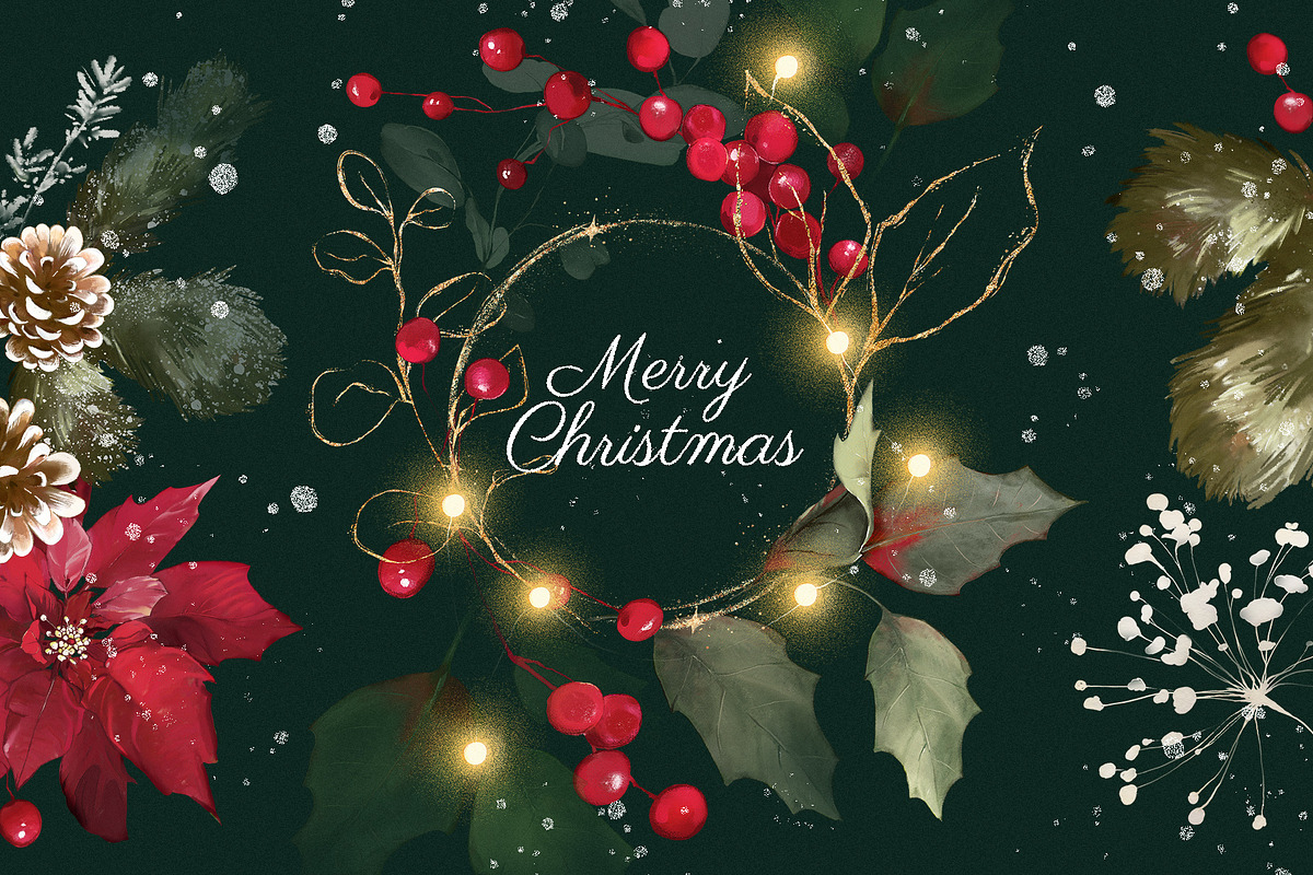 Christmas collection, a Texture Illustration by Lisima (Photo 1 of 14)