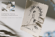 Blue Bloom Paper Mockup Collection, a Product Mockup by NikiArts (Thumbnail 8 of 13)