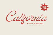 GLAD - CALIFORNIA, a Script Font by GladType (Thumbnail 1 of 8)