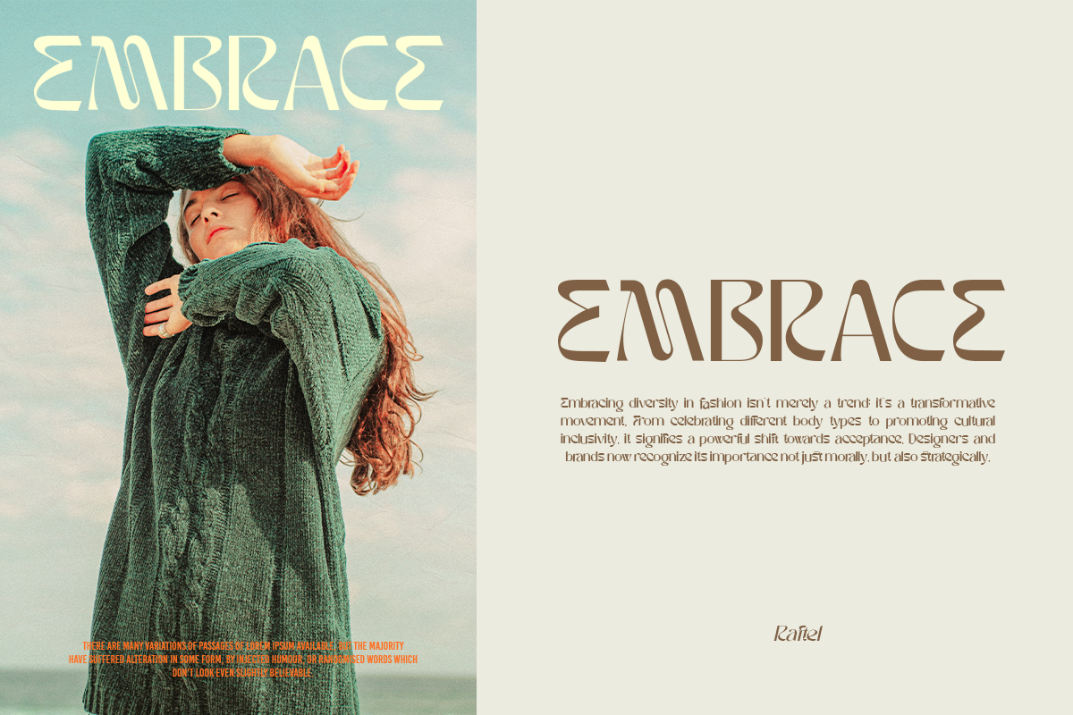 Raftel, a Sans Serif Font by Say Studio (Photo 2 of 13)