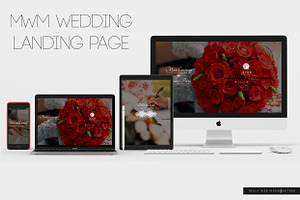 mWm Wedding Landing Page Theme