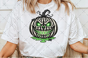 Spooky Pumpkin PNG, an Illustration by Craft Nest (Thumbnail 5 of 6)