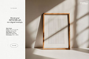 Leaning Frame Poster Mockup | PSD, a Household Mockup by momomockps (Thumbnail 8 of 8)