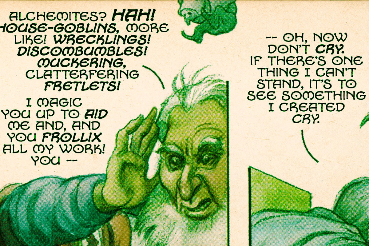 Alchemite - fantasy wizard font preview 2