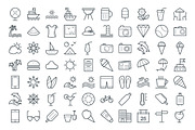 125+ Summer Vector Icons, an Outline Icon by Vectors Market (Thumbnail 2 of 3)
