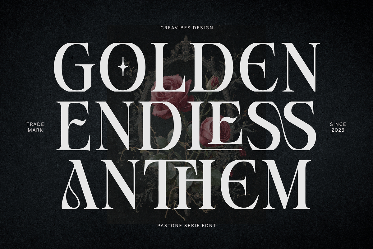 Pastone - Elegant Serif Font, a Serif Font by Creavibes Design (Photo 9 of 18)