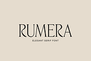 Rumera Serif, a Serif Font by gafaroff studio (Thumbnail 1 of 7)