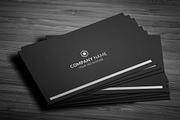 Black & Silver Business Card, a Business Card Template by Helal Shop (Thumbnail 4 of 4)