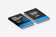 Super Octavo Hardcover Book Mockup, a Cups & Container Mockup by SimplDesign (Thumbnail 11 of 13)