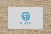 Tropical beach coconut tree logo, a Branding & Logo Template by Medianeka (Thumbnail 2 of 3)