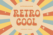 Retro Cool - Groovy font, a Font by Nirmana Visual (Thumbnail 1 of 10)